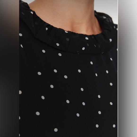 Black Polka Dot Dress Trendyol - Picture 5 of 5